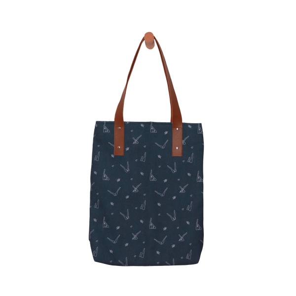 Lightweight Simple Stripe Shoulder Tote Bag – StationeryMore
